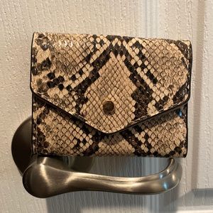 Snake skin wallet